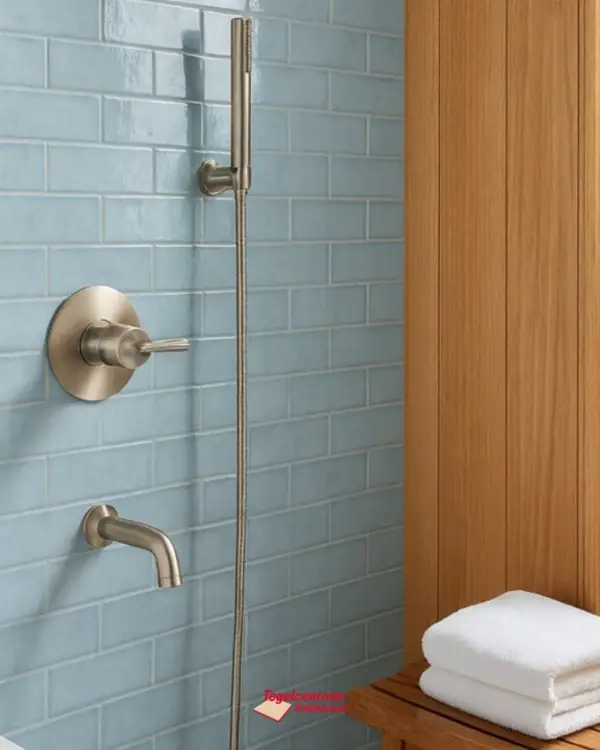 Moderne blauwe bricktegels voor een tijdloze uitstraling