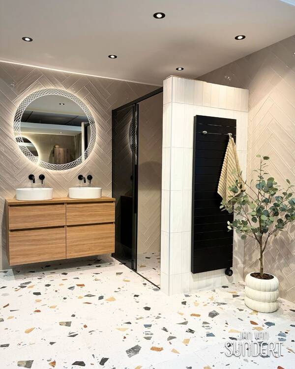 Stijlvolle Terrazzo Tegels voor je Badkamer