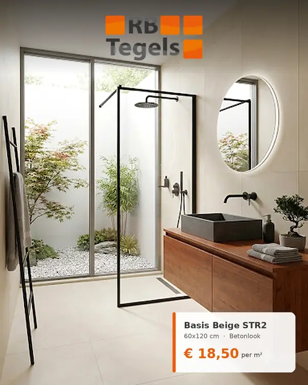 Moderne Basis Beige Tegels 60x120 cm